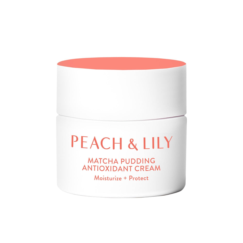 Peach & Lily jar front showing label and travel-friendly size for daily hydration