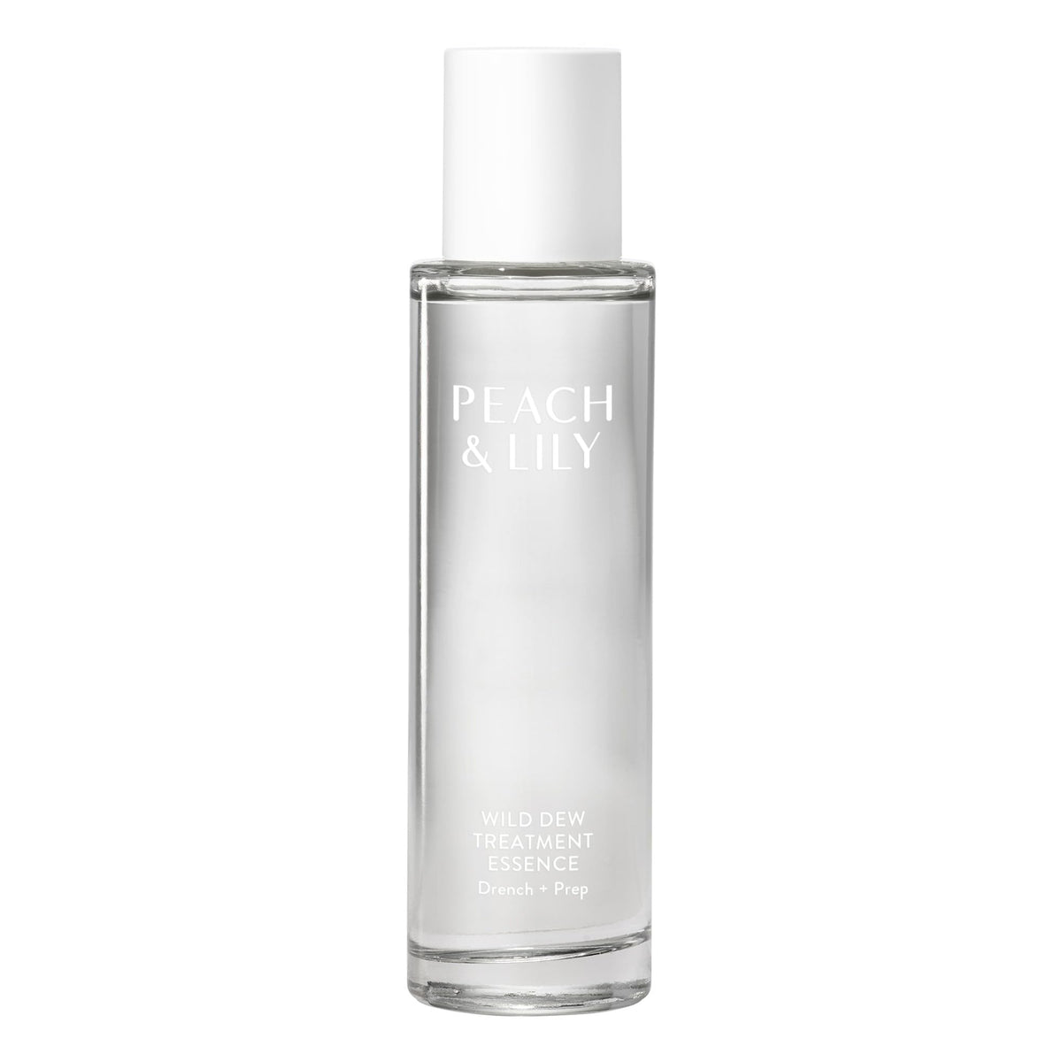 Peach & Lily front bottle shot showing sleek packaging and product clarity