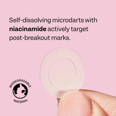 Peach Slices application demonstration on cheek showing precise placement benefit