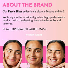 Peach Slices on bathroom shelf suggesting daily skincare routine