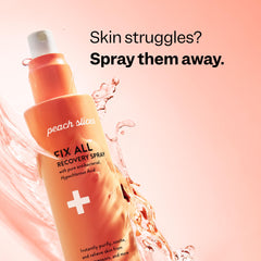 Peach Slices texture on skin illustrating lightweight finish and non-greasy comfort
