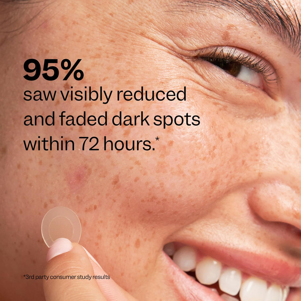 Peach Slices worn under makeup showing low-profile coverage and convenience benefit