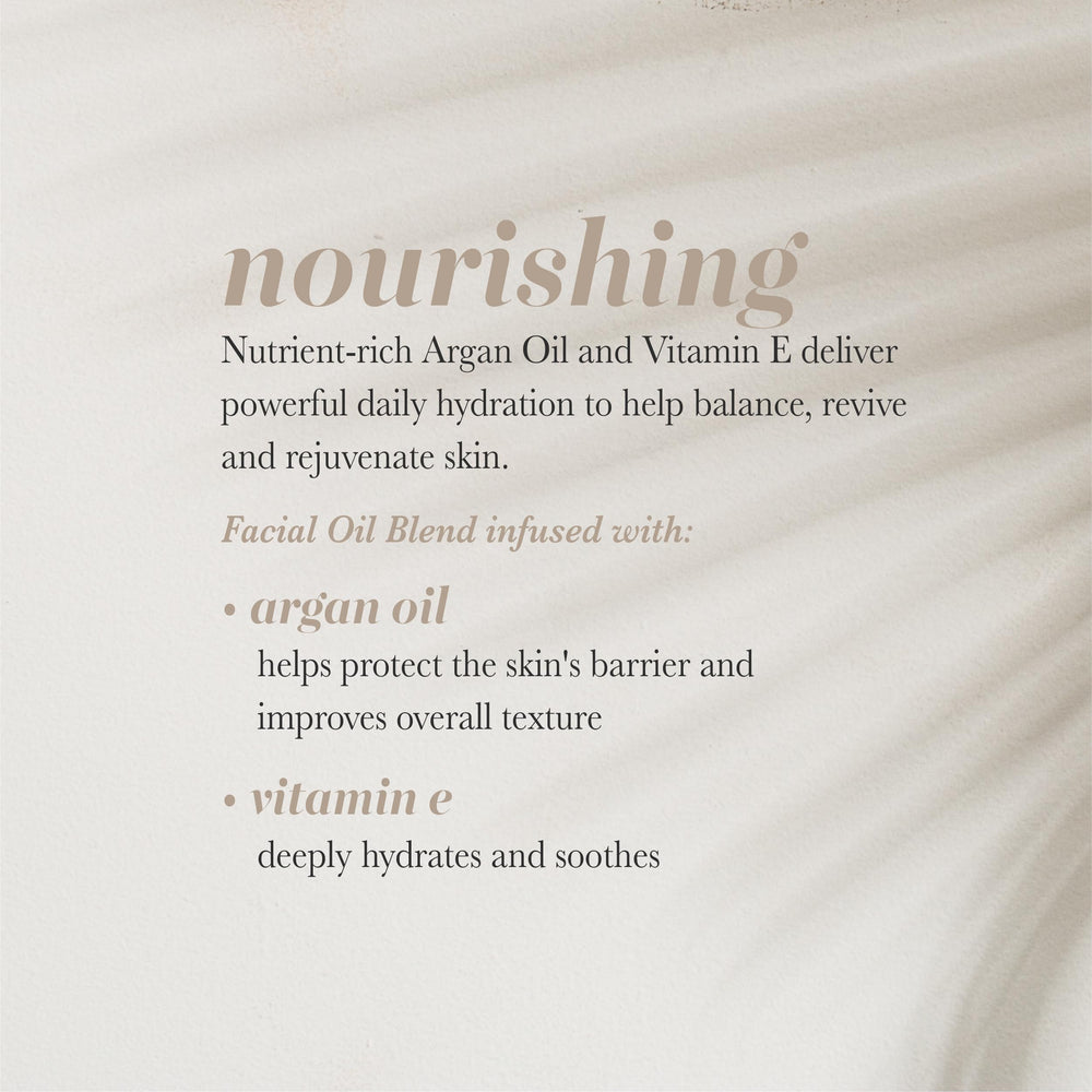 Pearlessence dropper releasing argan oil highlighting purity and control