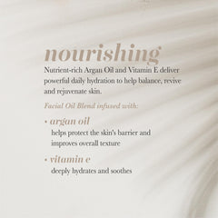 Pearlessence dropper releasing argan oil highlighting purity and control