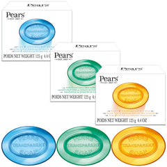 Pears front packaging 3-pack showing bars and benefits