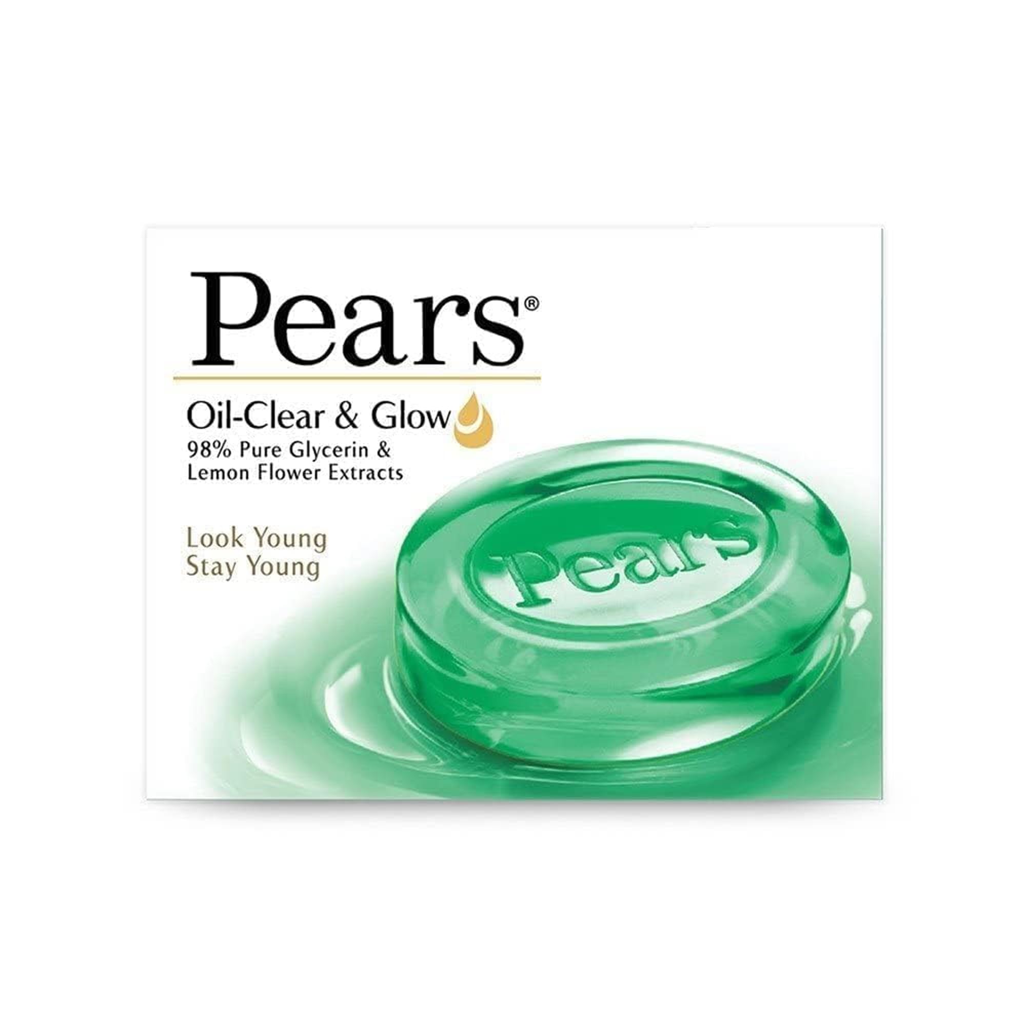 Pears front packaging showing three 75g bars and fresh appearance benefit