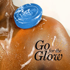 Pears soap in hand demonstrating easy lathering and quick refreshing clean
