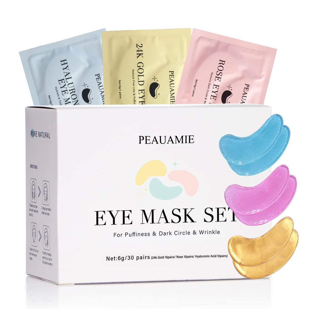 PEAUAMIE front packaging showing three-patch variety and benefits