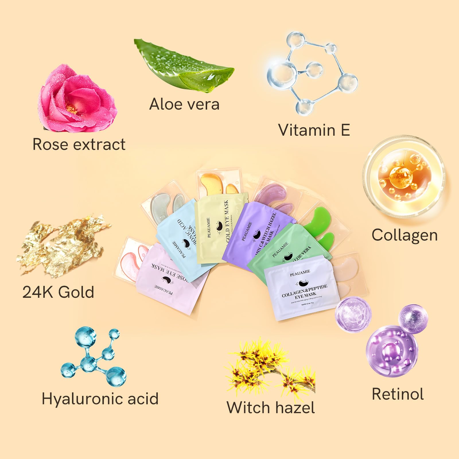 PEAUAMIE patch removed with remaining serum for better absorption