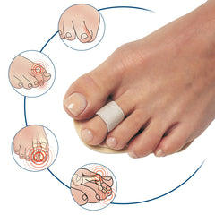 Pedifix Budin close-up of toe loop illustrating gentle toe separation benefit