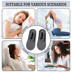 Pedobi wrap on feet in bedroom setting for nighttime hydration