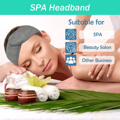 Pejnl folded headband packed in a toiletry bag for travel convenience