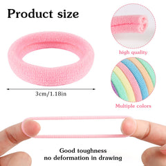 Pengxiaomei close-up of seamless cotton texture preventing snagging and protecting hair