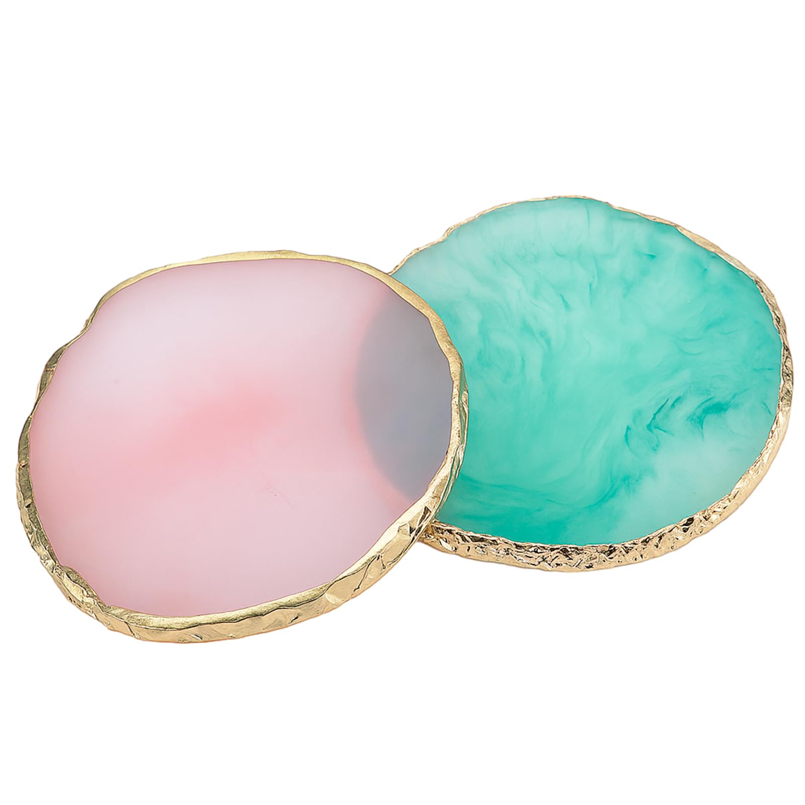 Pengxiaomei pink and green palettes front view showing compact set and color contrast