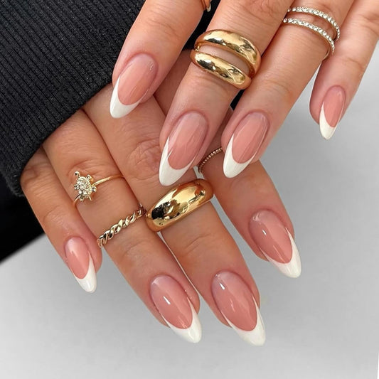 PEPFTG front packaging showing 24-piece French tip kit and included tools for convenience
