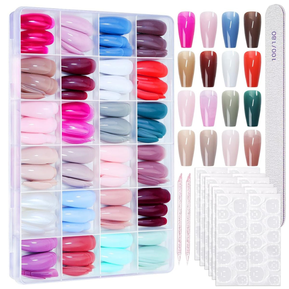 PEPFTG glossy medium nail close-up showing smooth finish and durable shine benefit