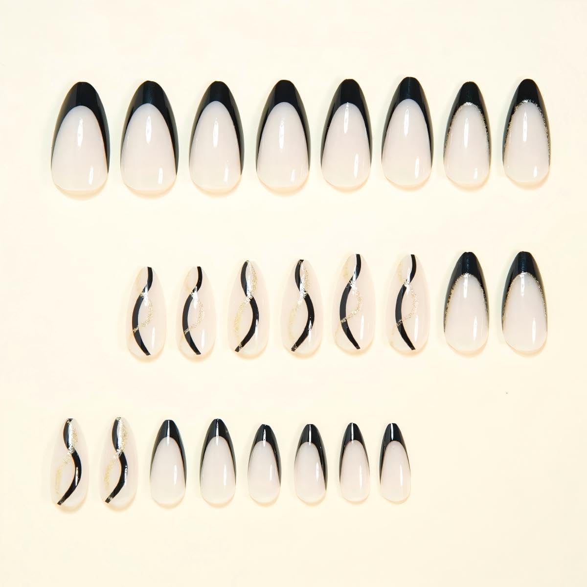 PEPFTG jelly glue tabs and tools displayed for easy salon-style application