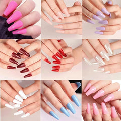 PEPFTG press ons applied on hands demonstrating salon look and fast transformation