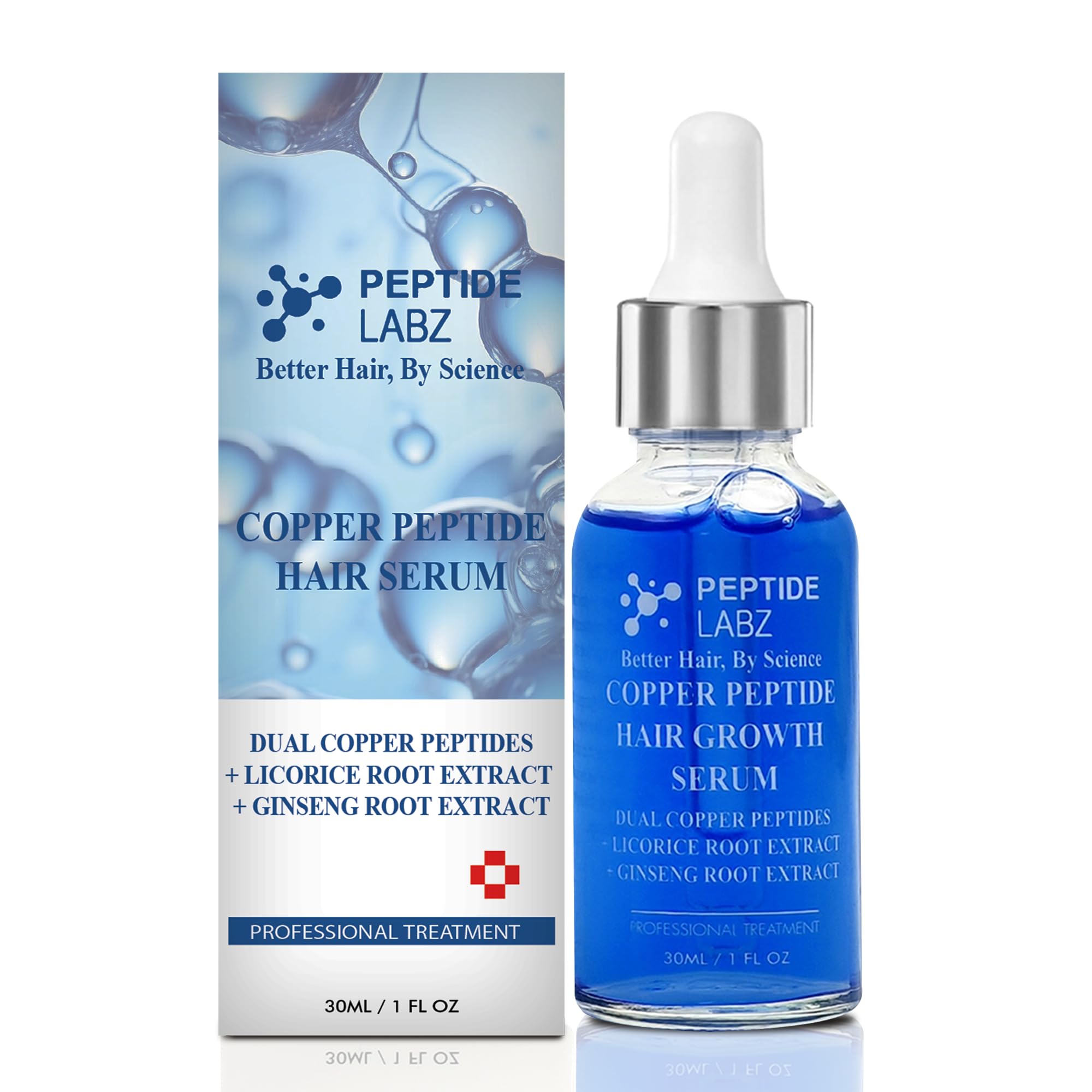 PeptideLabz front bottle showing product and label for clear identification and benefits