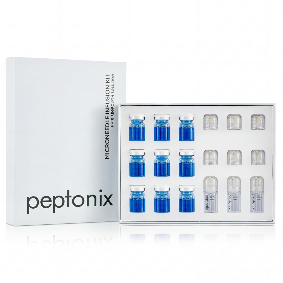 Peptonix front packaging showing bottle and label, communicates professional care