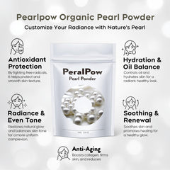 Peralpow close-up of fine powder texture highlighting smooth blendability benefit