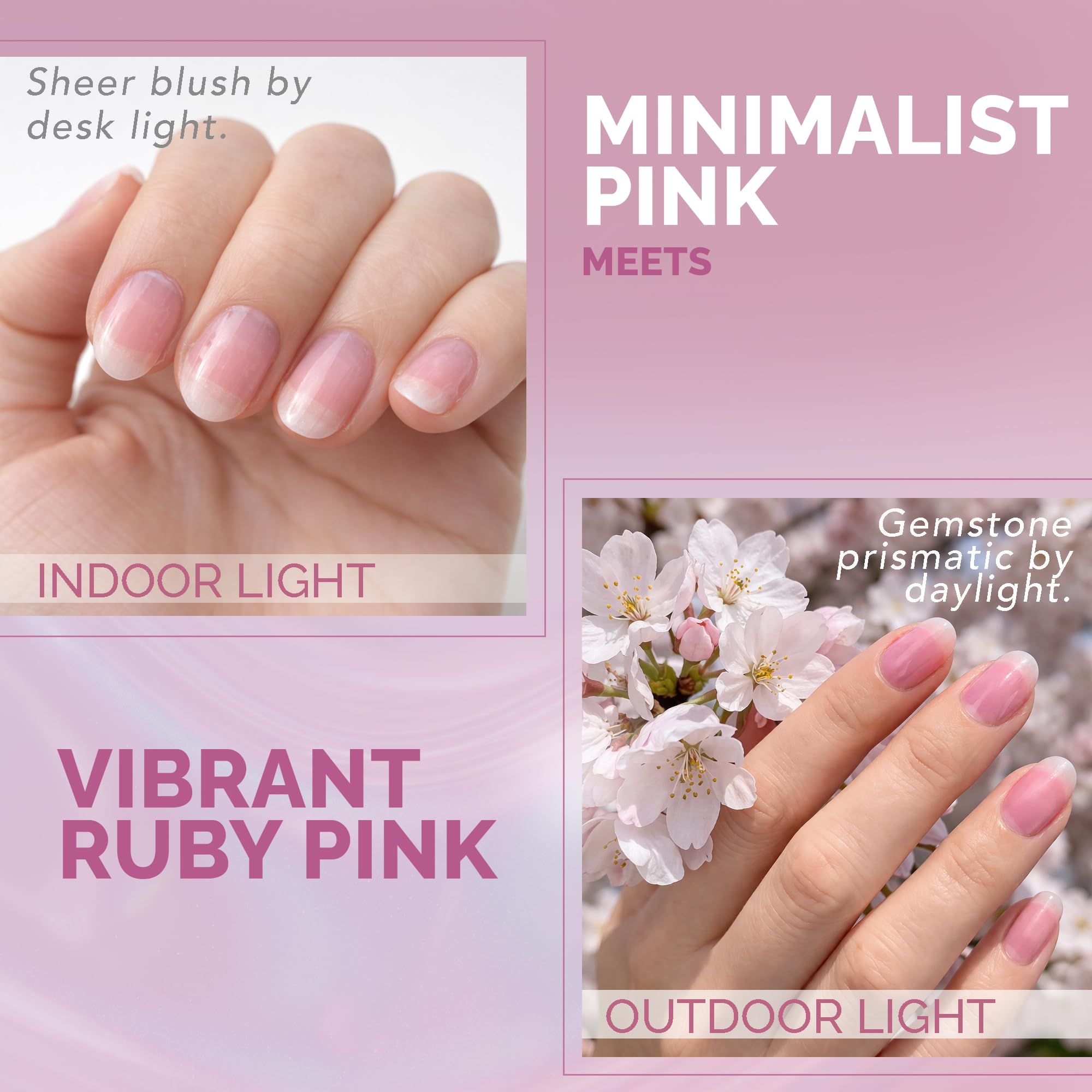 Perfect Formula on hands in lifestyle setting showing natural polished look benefit