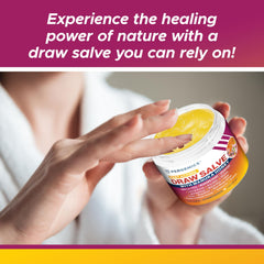 Pergenics tin in hand showing 1 oz scale for travel‑ready convenience