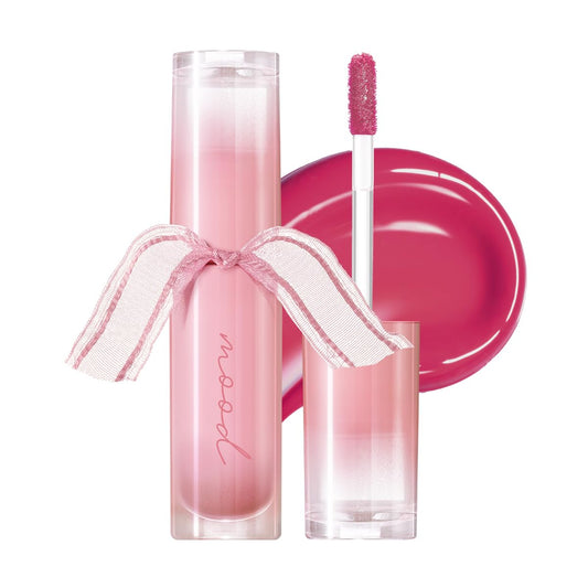 Peripera front packaging showing berry pretty shade and glossy finish benefits