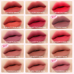 Peripera gradient tint on cheeks and lips illustrating multipurpose use