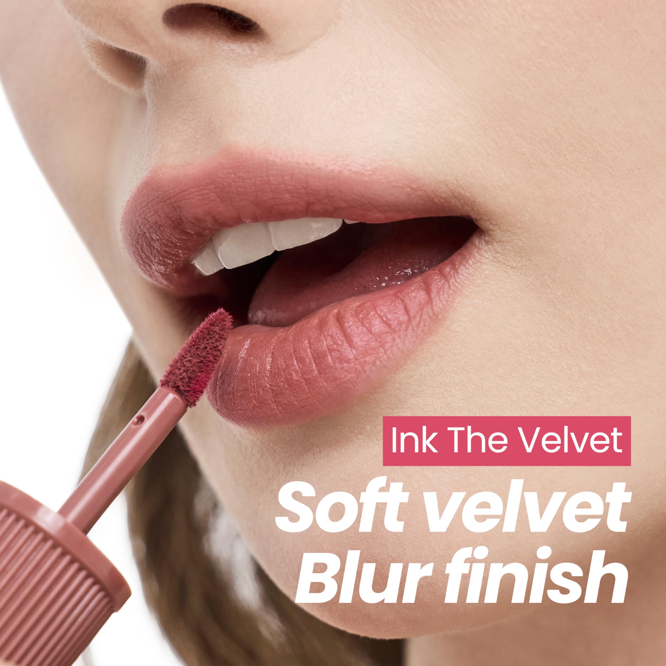 Peripera ink the velvet applicator detail highlighting cushion tip for precise blending