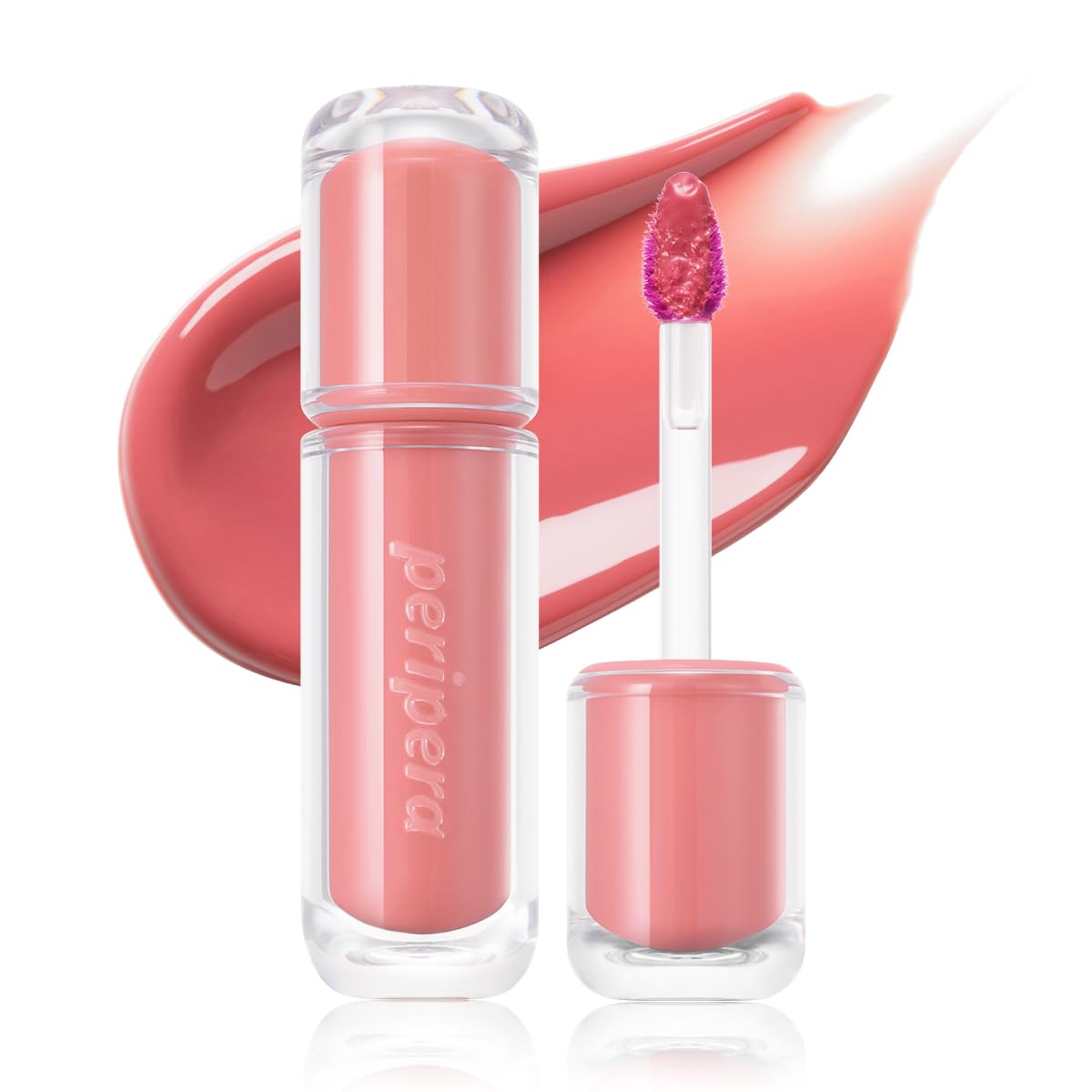 Peripera Mood Glowy Tint front view showing tube and shade, ideal for daily sheen