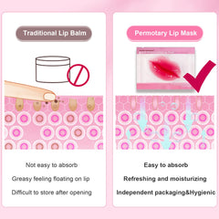 Permotary individually sealed pouch open to show hygienic convenience