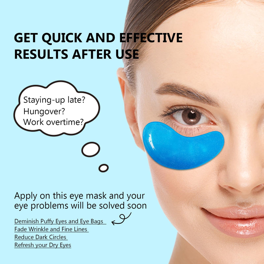 Permotary single pair removed from sachet showing gel surfaces for easy application