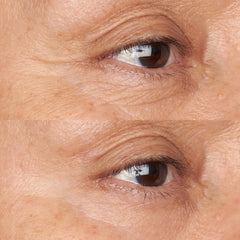 Perricone MD eye cream texture closeup displaying smooth hydrating finish