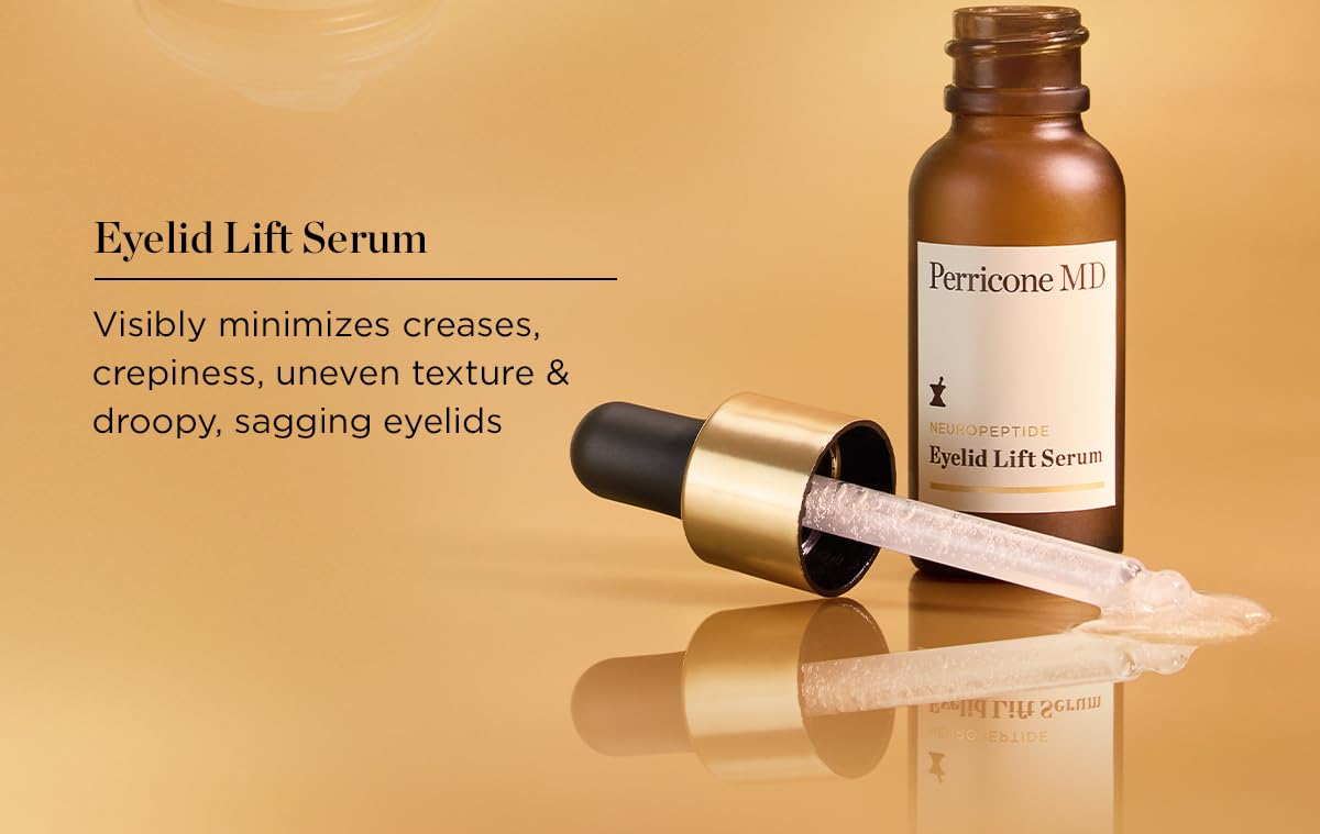 Perricone MD serum texture close-up showing lightweight finish