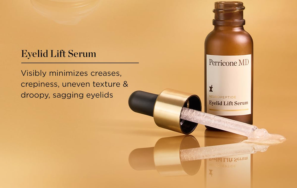 Perricone MD serum texture close-up showing lightweight finish