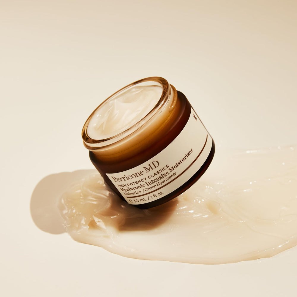 Perricone MD in-use application on hand, illustrates quick absorption and no-grease