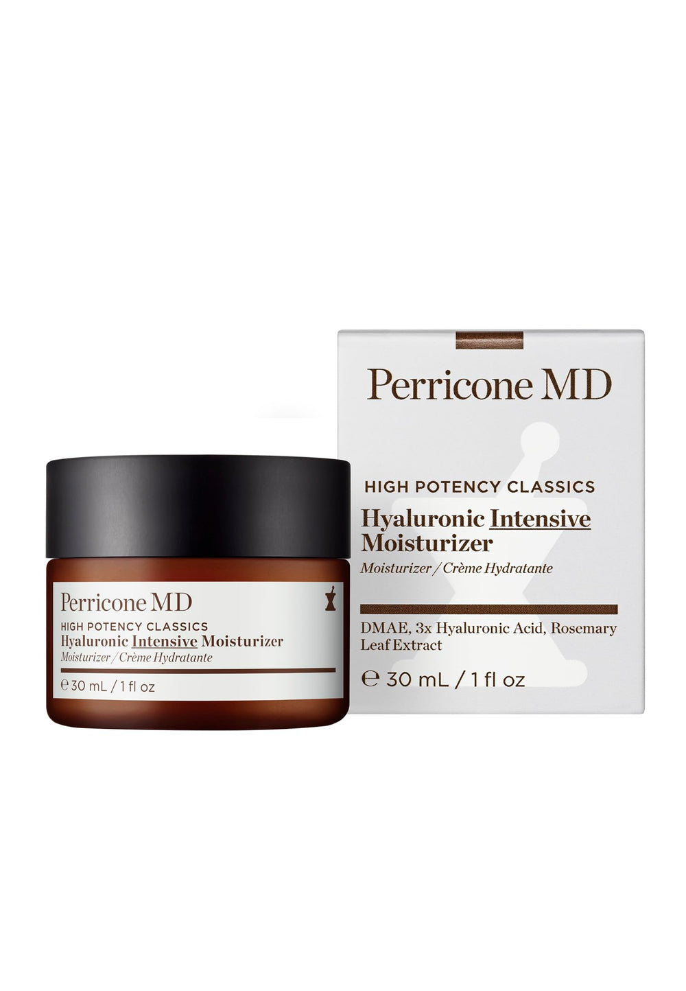 Perricone MD texture close-up of cream, demonstrates lightweight absorbent formula