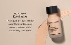 Perricone MD swatch on forearm showing buildable shade and crease resistance