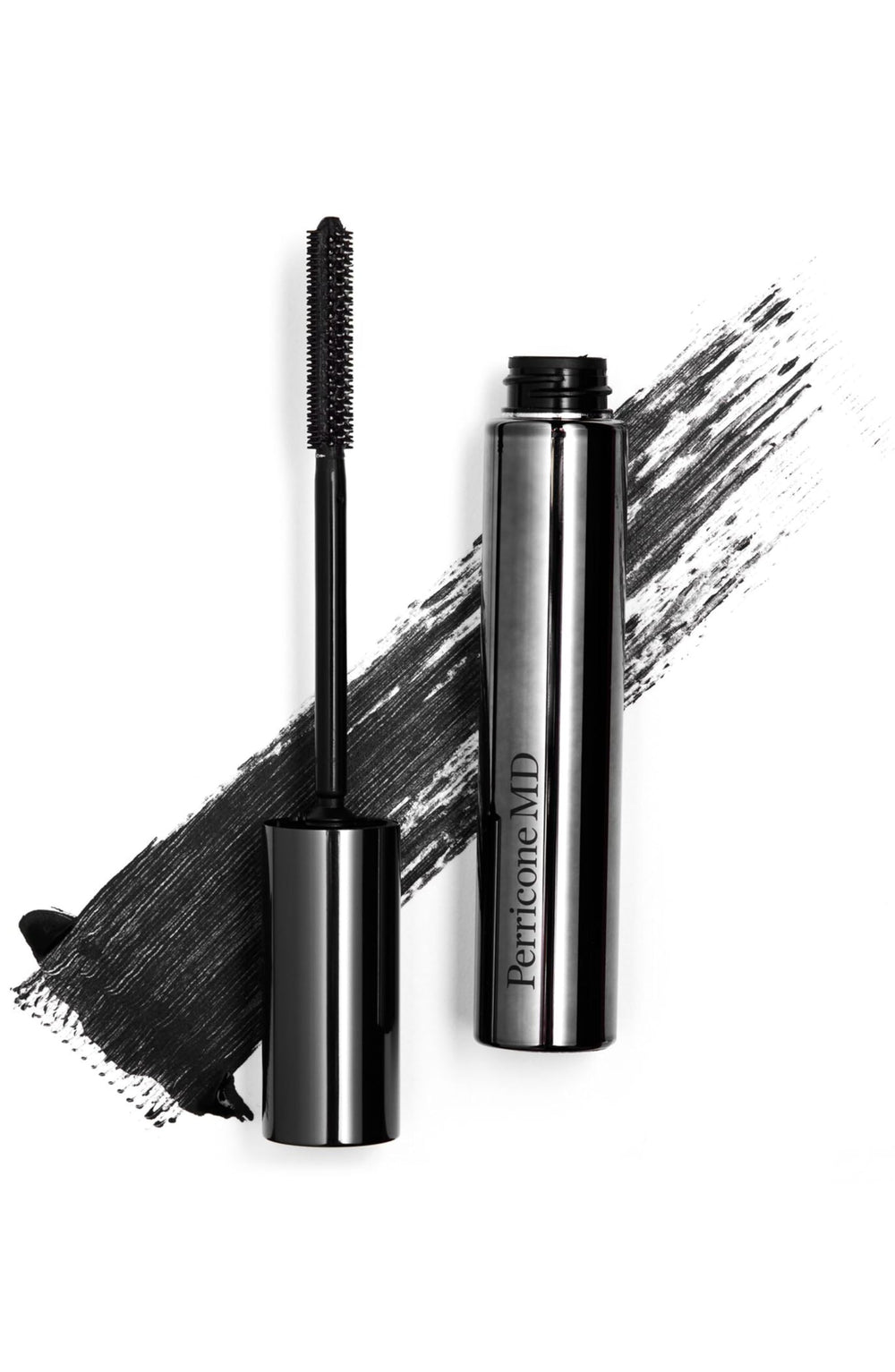 Perricone MD mascara on lashes in lifestyle scene for nourished, natural look