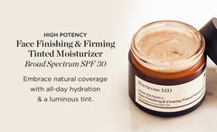 Perricone MD applied on face in lifestyle scene for natural finished look