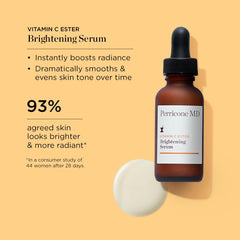 Perricone MD label close-up highlighting key ingredients and clarity benefit
