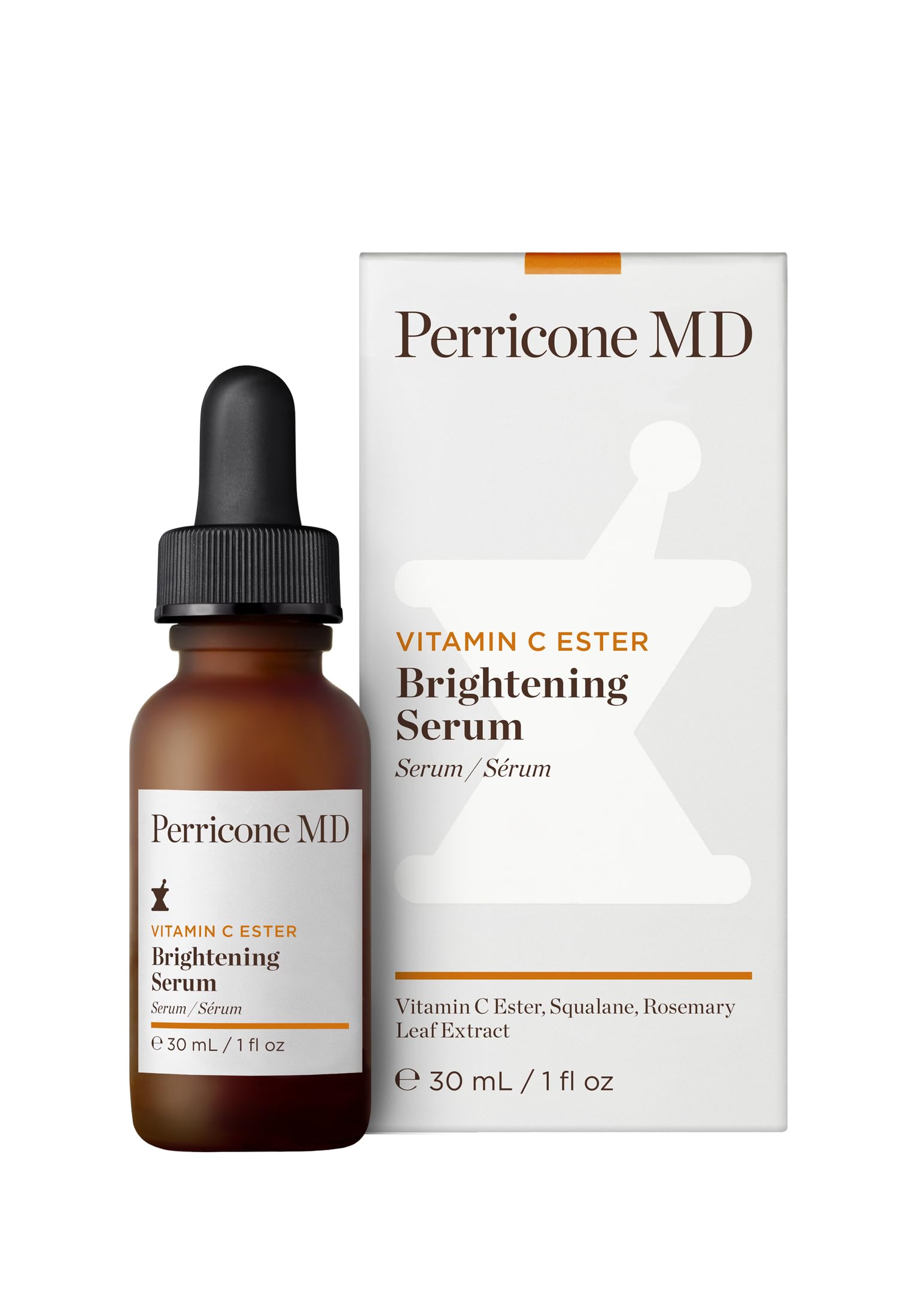 Perricone MD serum pump detail for precise, mess-free application benefit