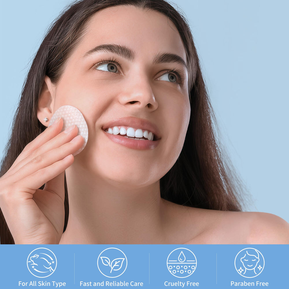Persbeay before and after concept showing improved skin clarity and smoother texture