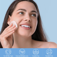 Persbeay before and after concept showing improved skin clarity and smoother texture