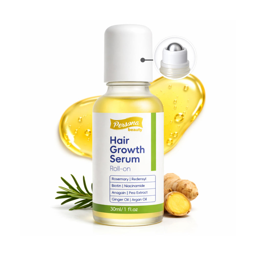 Persona Beauty front bottle view showing product and packaging benefit convenience