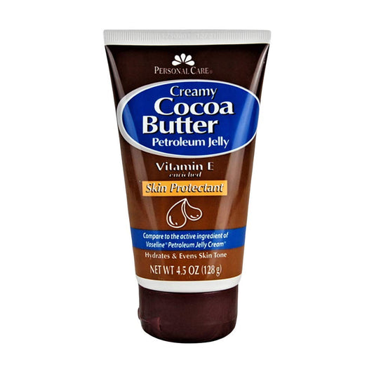 Personal Care tube opened with creamy texture visible for easy application benefit