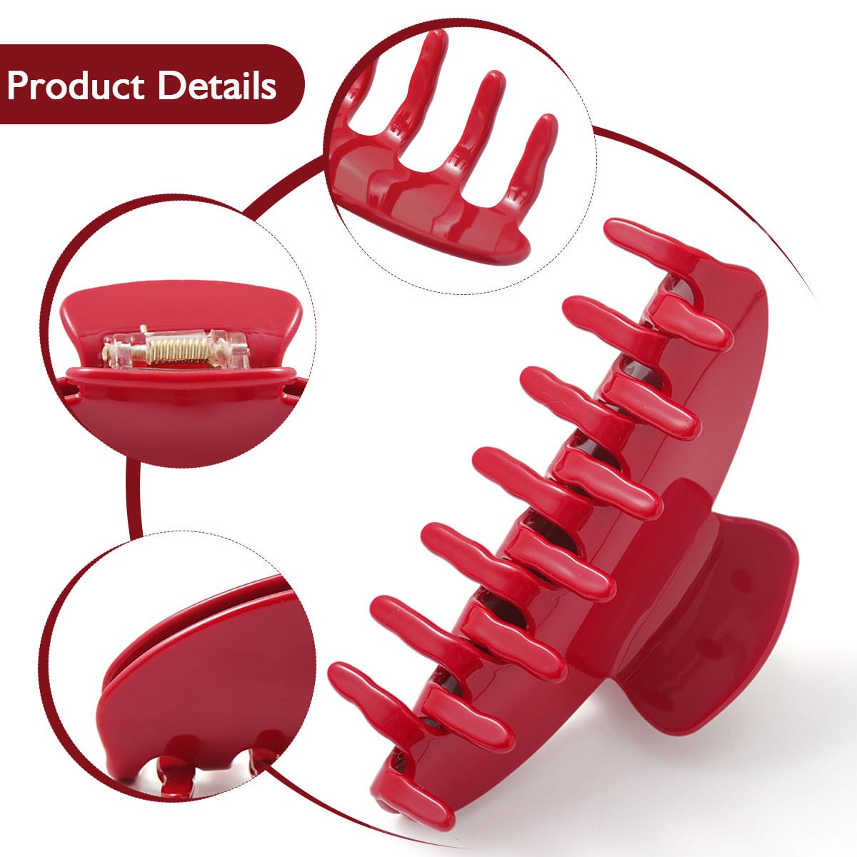 PERSONFUN non-slip teeth close-up showing gentle teeth that prevent slipping