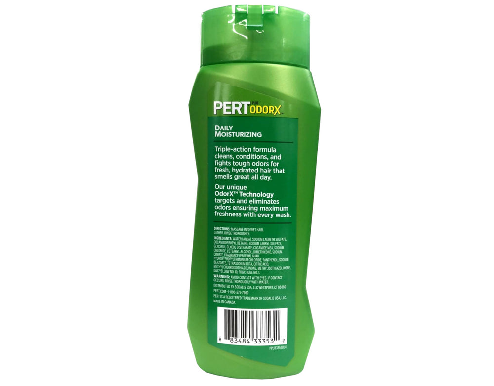 Pert lather texture in hand demonstrating foaming and conditioning action