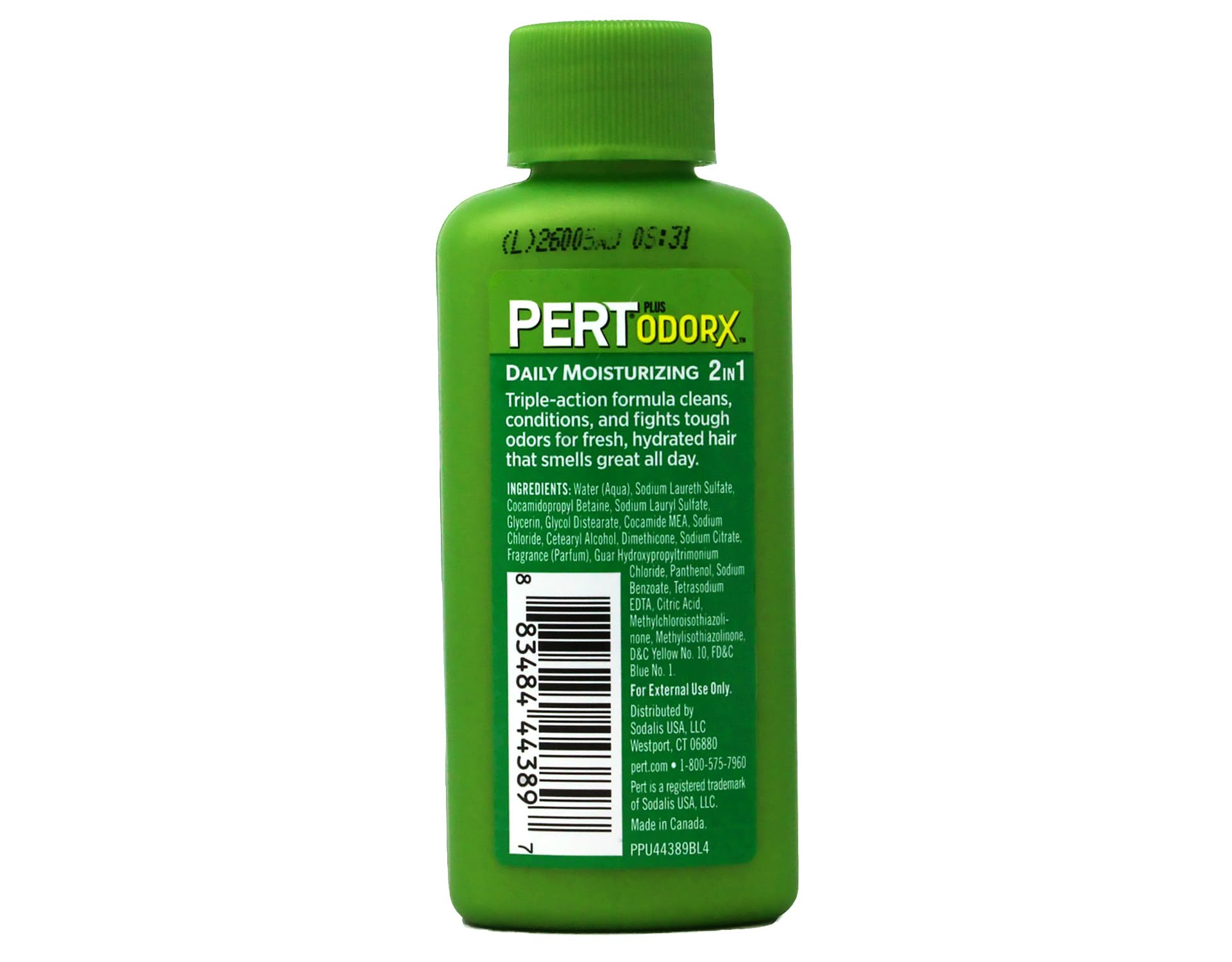 Pert Plus texture close-up showing creamy lather for efficient cleansing and conditioning